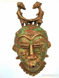 MASCARA DE BRONCE AWALE